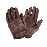 Guanti GIG PRO Vintage, un guanto estivo in pelle con compatibilità touch screen. Design vintage elegante. Di TUCANO URBANO.